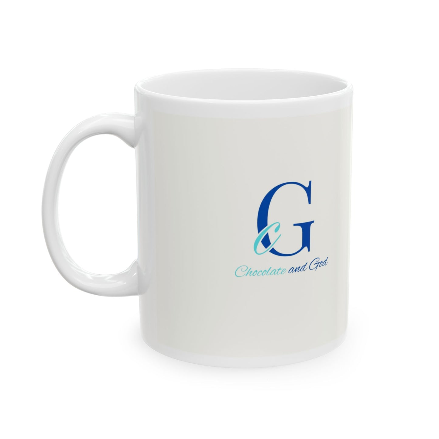 There is no stress Prayer & a little Chocolate Can't Help Mug (11oz, 15oz)