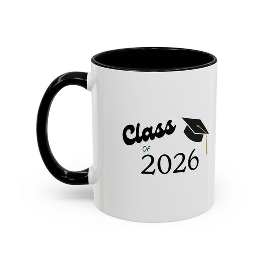 Graduation Mug — 'Be Strong and Courageous' Joshua 1:9 Inspirational Coffee Cup (11oz/15oz)