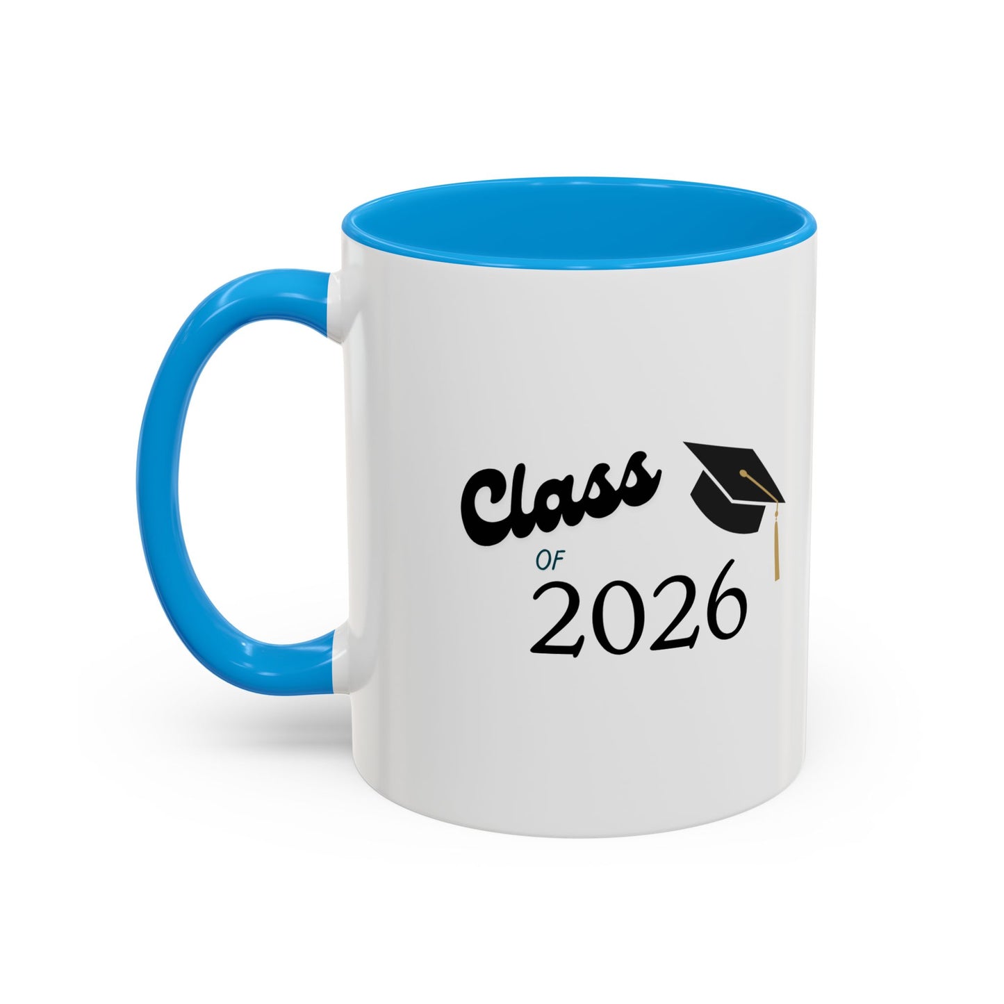 Graduation Mug — 'Be Strong and Courageous' Joshua 1:9 Inspirational Coffee Cup (11oz/15oz)