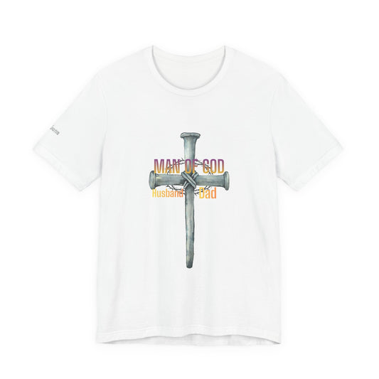 Christian Cross Graphic Tee — "Made God" Inspirational Religious T-Shirt