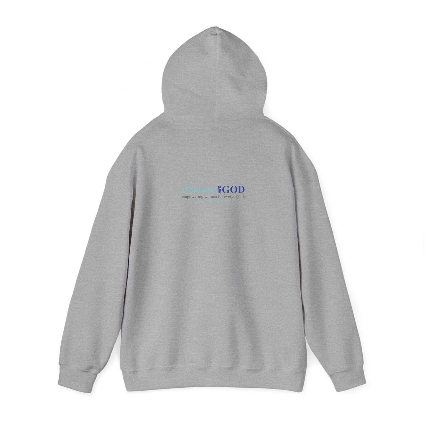Jesus Cross Hoodie — Faith-Based Christian Pullover with 'Jesus' Front Design