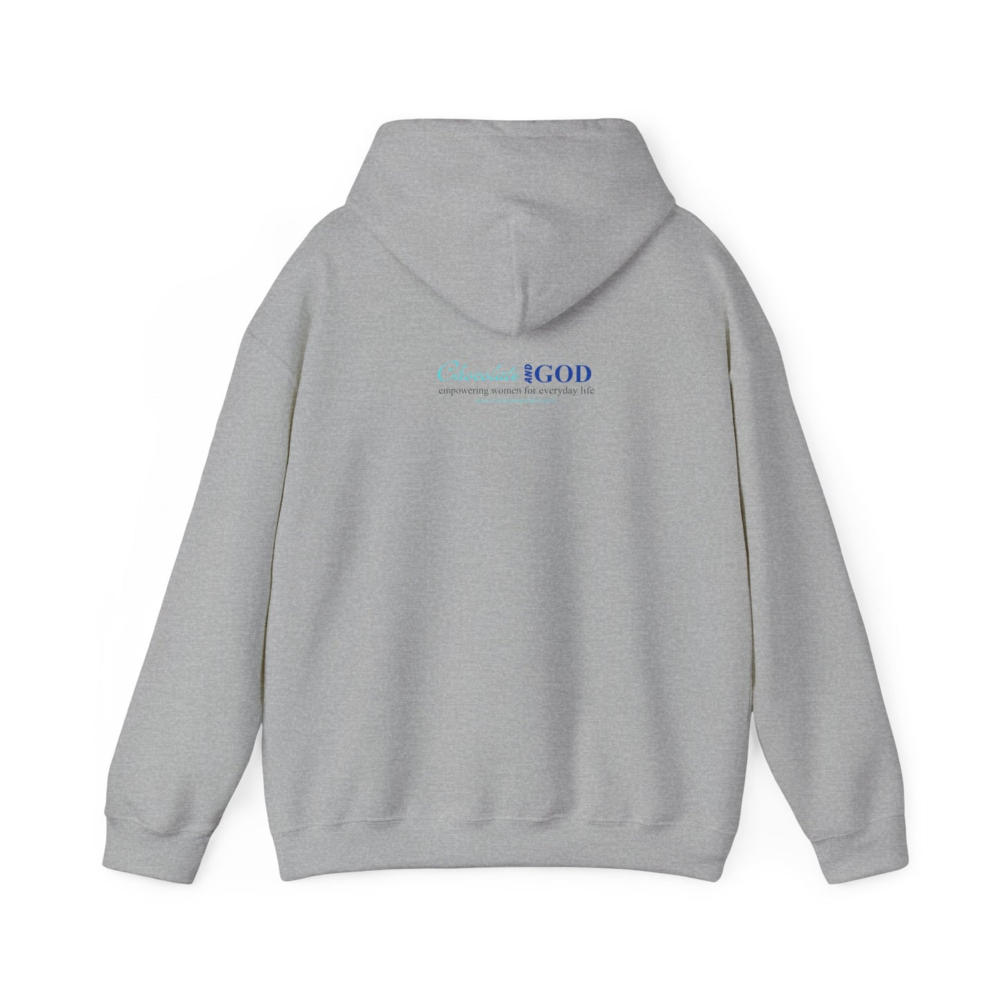 Jesus Cross Hoodie — Faith-Based Christian Pullover with 'Jesus' Front Design