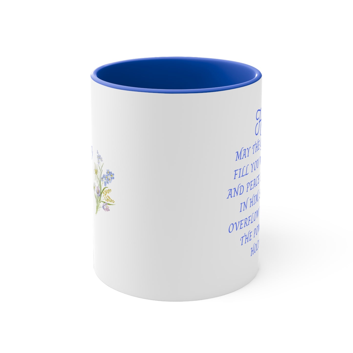 Hope Romans 15:13 Mug — Inspirational Tea Coffee Cup