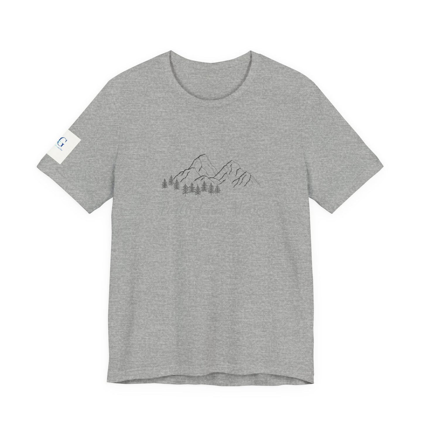 Faith Can Move Mountains T‑Shirt — Inspirational Mountain Graphic Tee