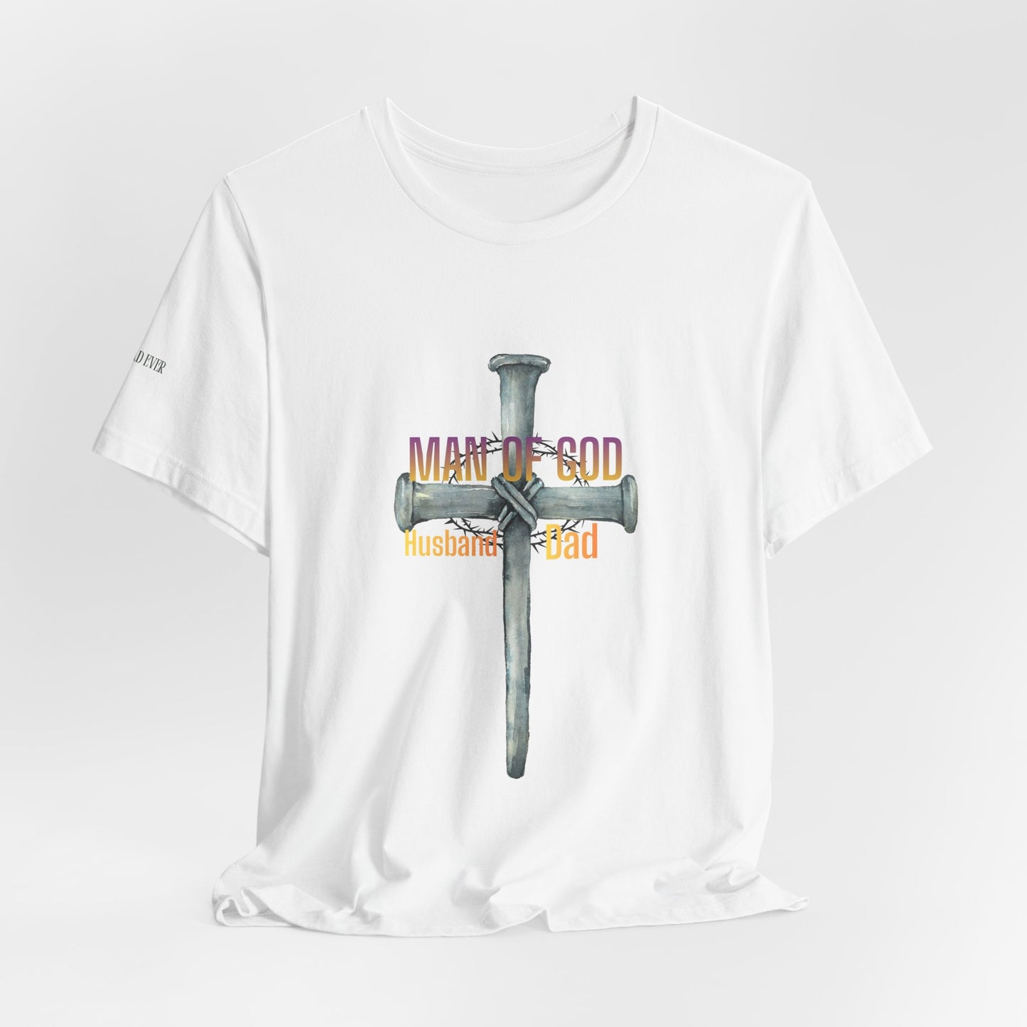 Christian Cross Graphic Tee — "Made God" Inspirational Religious T-Shirt