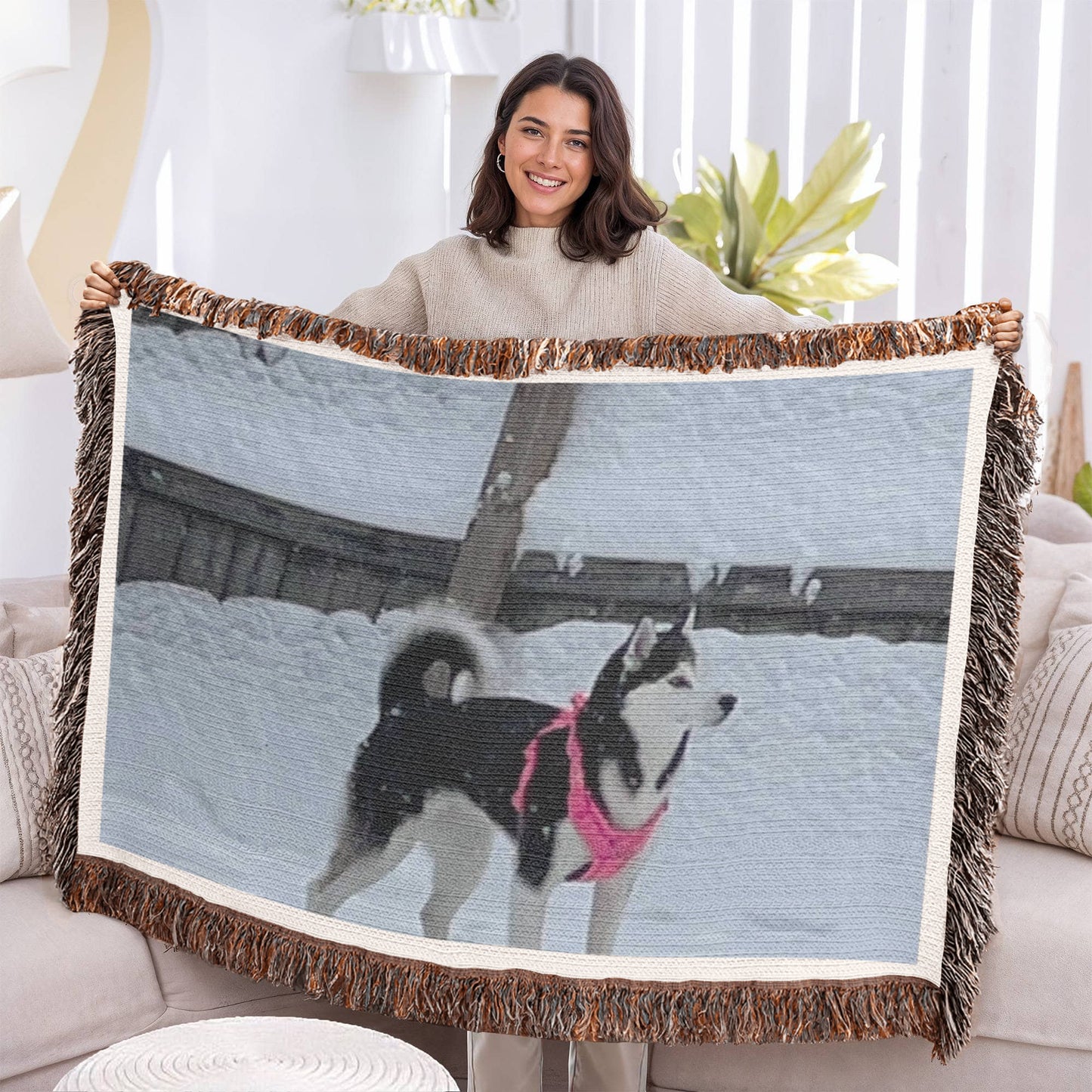Customize Your Own Heirloom Woven Blanket