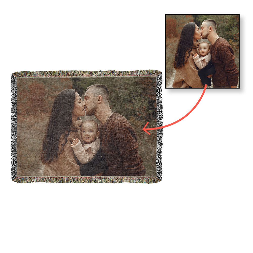Customize Your Own Heirloom Woven Blanket